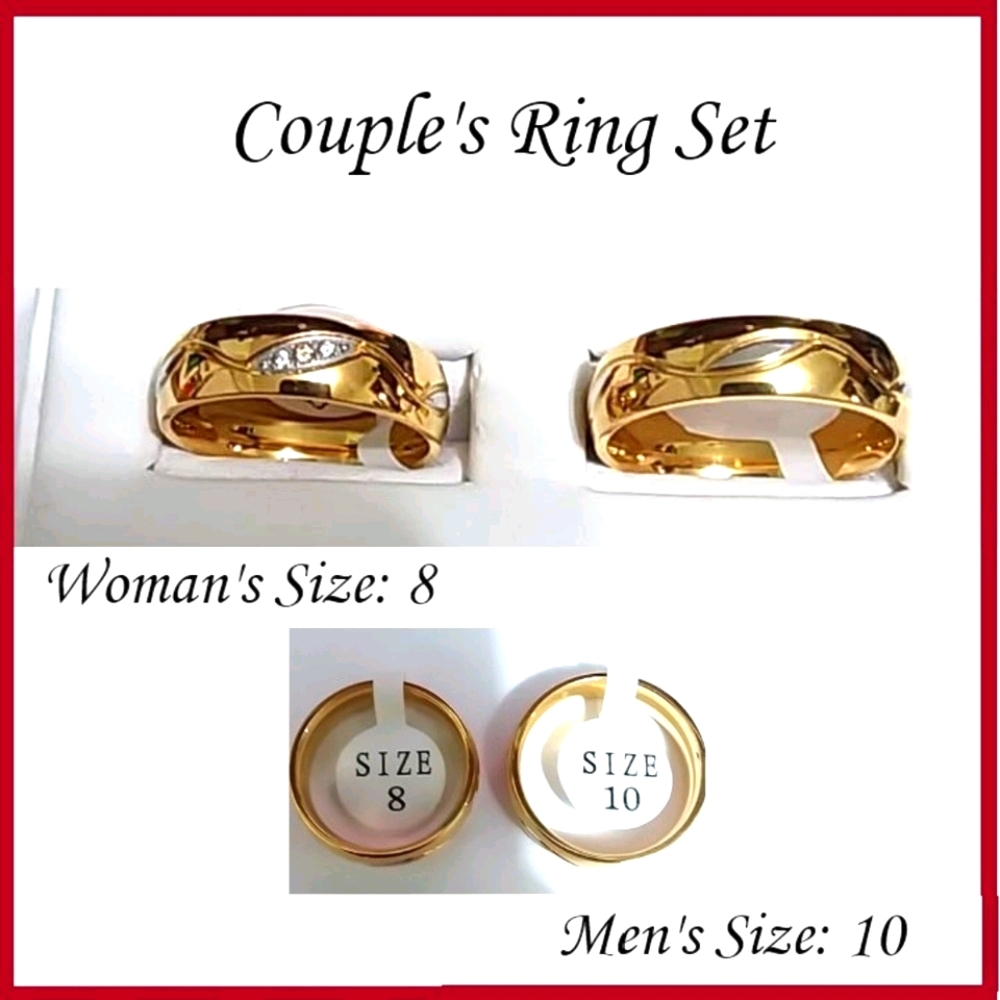 Classic Couple's Rings For Lover's